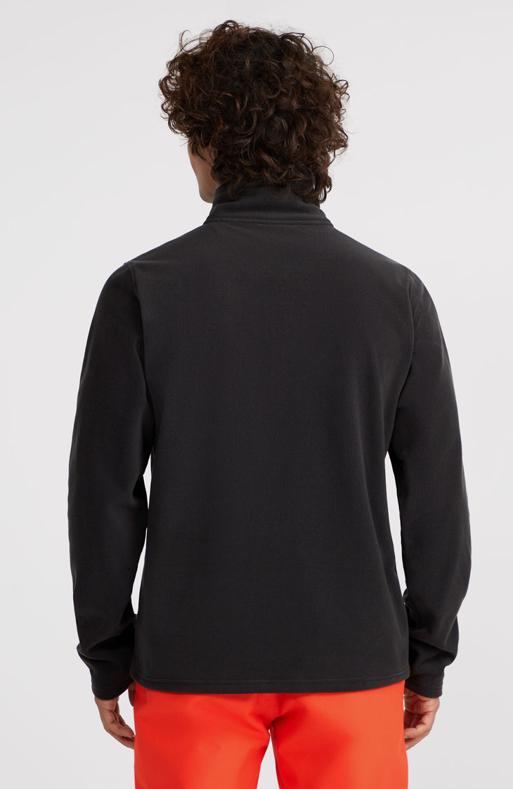 Jack's Polartec® 100 Fleecepullover mit Halbreißverschluss | Black Out