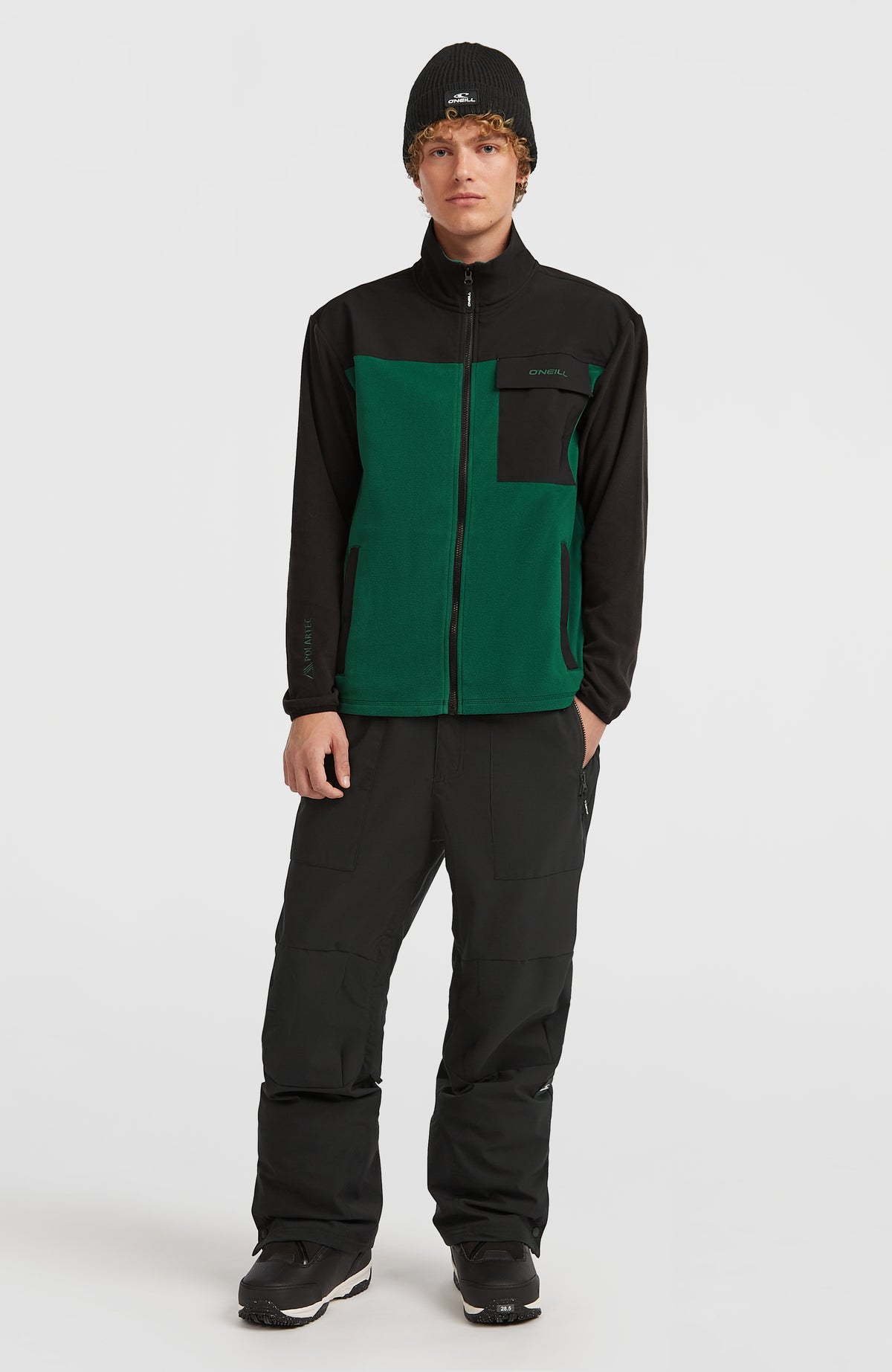 FWC'Peak Polartec® Fleecejacke | Emerald Envy Colour Block