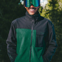 FWC'Peak Polartec® Fleecejacke | Emerald Envy Colour Block
