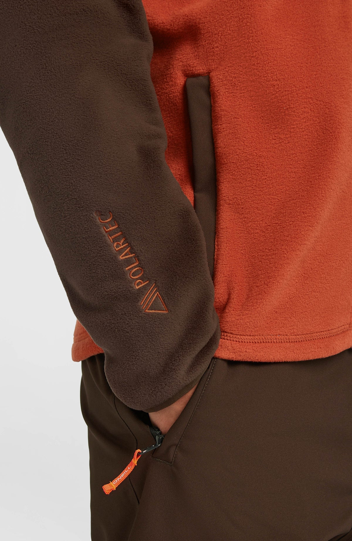 FWC'Peak Polartec® Fleecejacke | Coffee Bean Colour Block