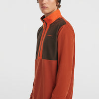 FWC'Cruz Triple Polartec® Fleecepullover | Coffee Bean Colour Block