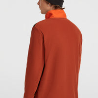 FWC'Cruz Triple Polartec® Fleecepullover | Coffee Bean Colour Block