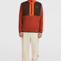 FWC'Cruz Triple Polartec® Fleecepullover | Coffee Bean Colour Block
