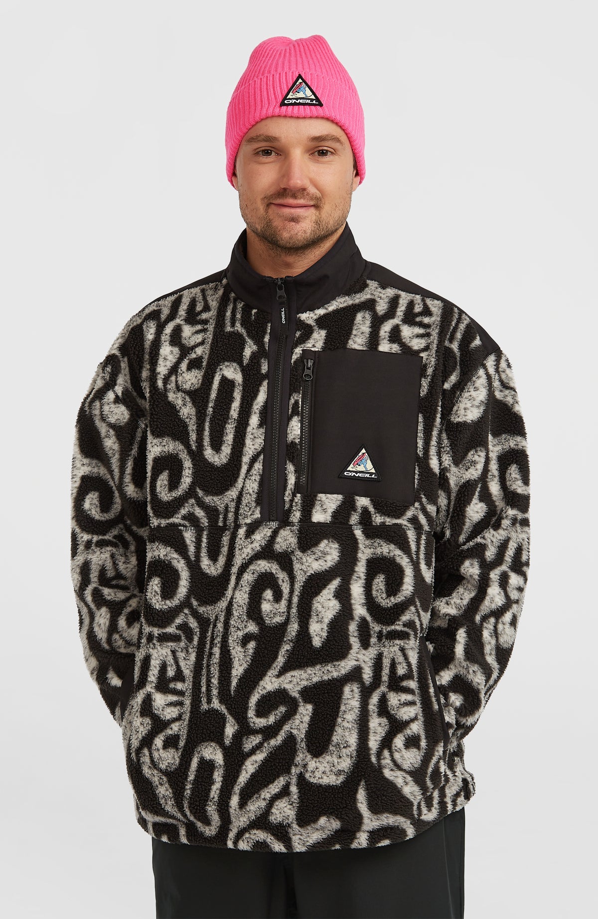 FWC'Play Hyperfleece Pullover | Black/White Legacy