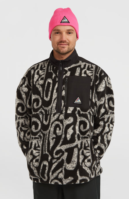 FWC'Play Hyperfleece Pullover | Black/White Legacy