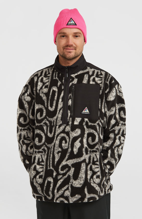 FWC'Play Hyperfleece Pullover | Black/White Legacy