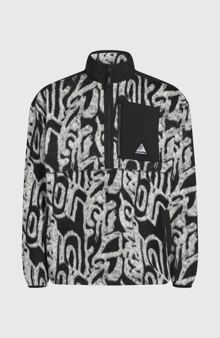 FWC'Play Hyperfleece Pullover | Black/White Legacy