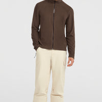 FWC'Cruz Jack's Polartec® Fleecejacke mit Reißverschluss | Coffee Bean