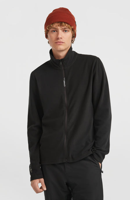 FWC'Cruz Jack's Polartec® Fleecejacke mit Reißverschluss | Black Out