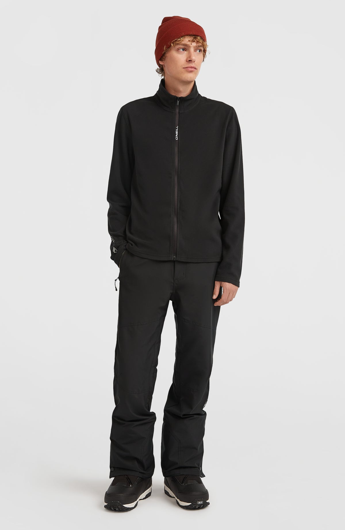 FWC'Cruz Jack's Polartec® Fleecejacke mit Reißverschluss | Black Out