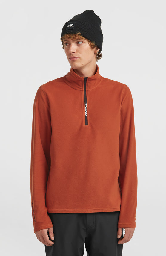 FWC'Cruz Jack's Polartec® Fleecepullover mit Halbreißverschluss | Bonfire