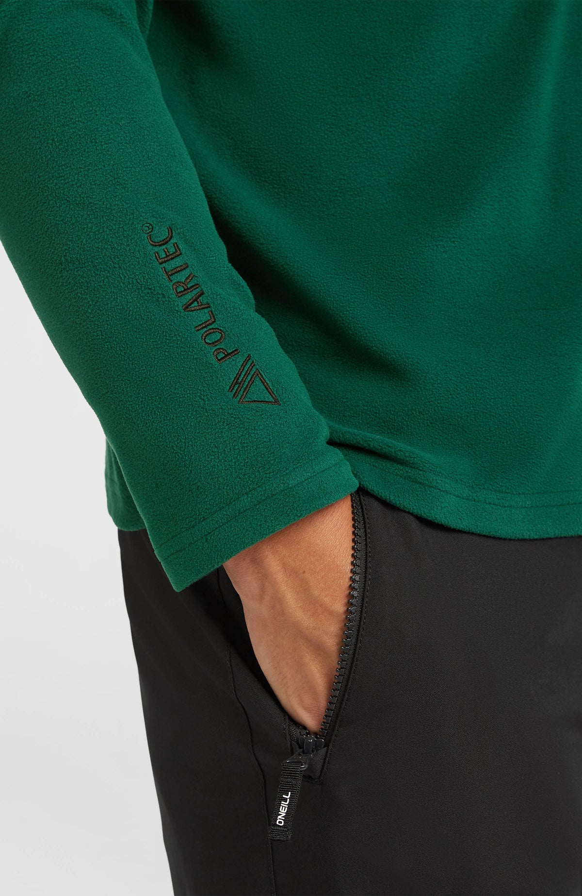FWC'Cruz Jack's Polartec® Fleecepullover mit Halbreißverschluss | Emerald Envy