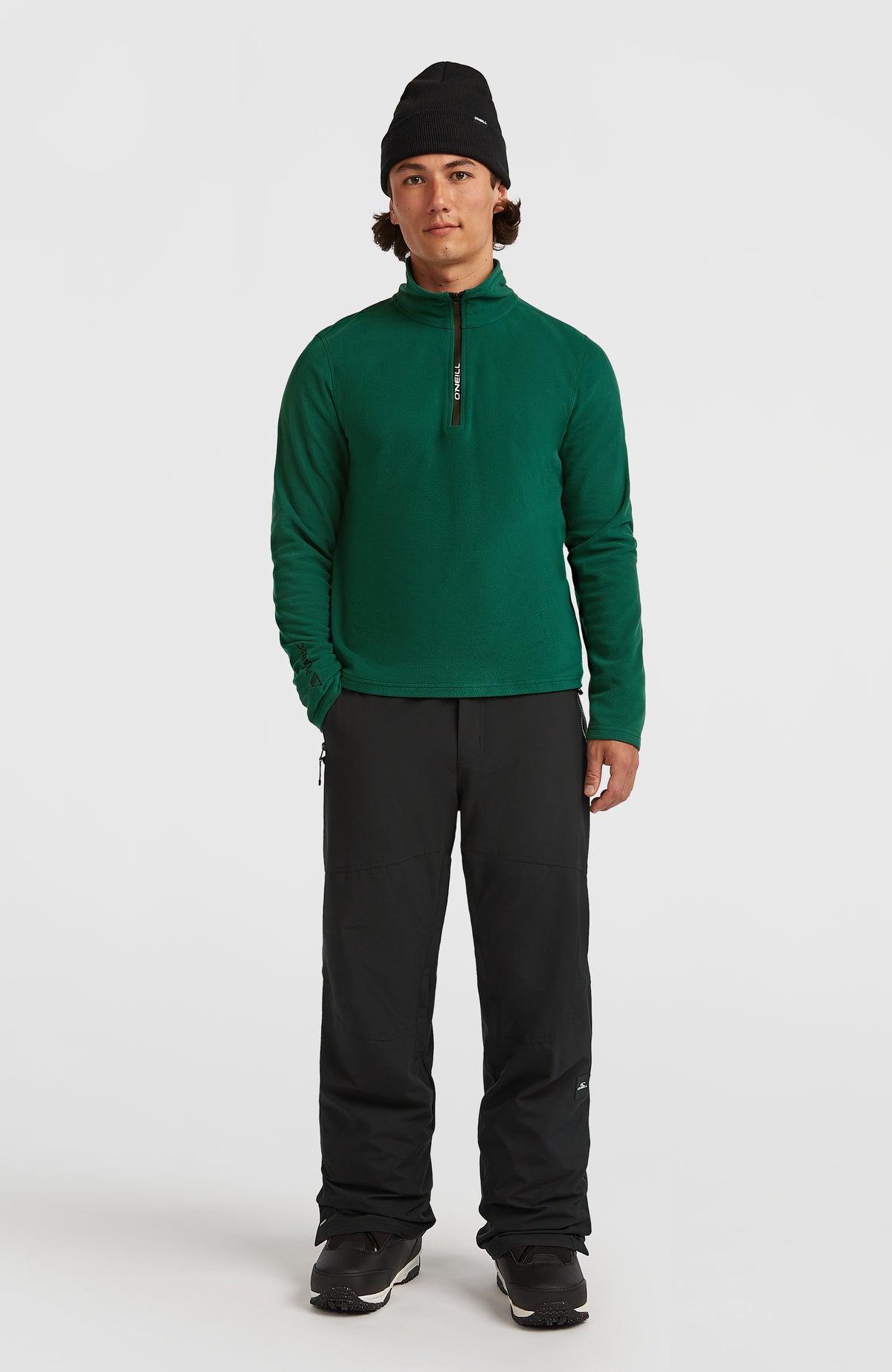 FWC'Cruz Jack's Polartec® Fleecepullover mit Halbreißverschluss | Emerald Envy
