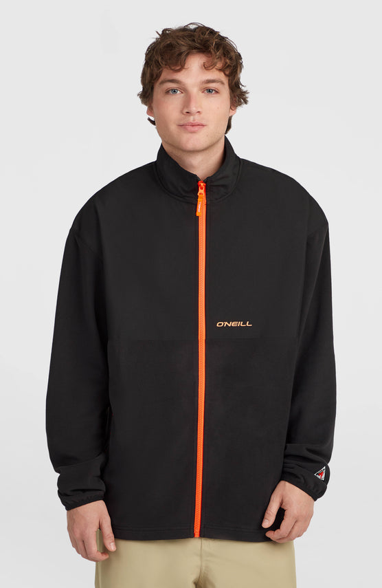 FWC'Play Polartec® Hyperfleece-Jacke mit Reißverschluss | Black Out