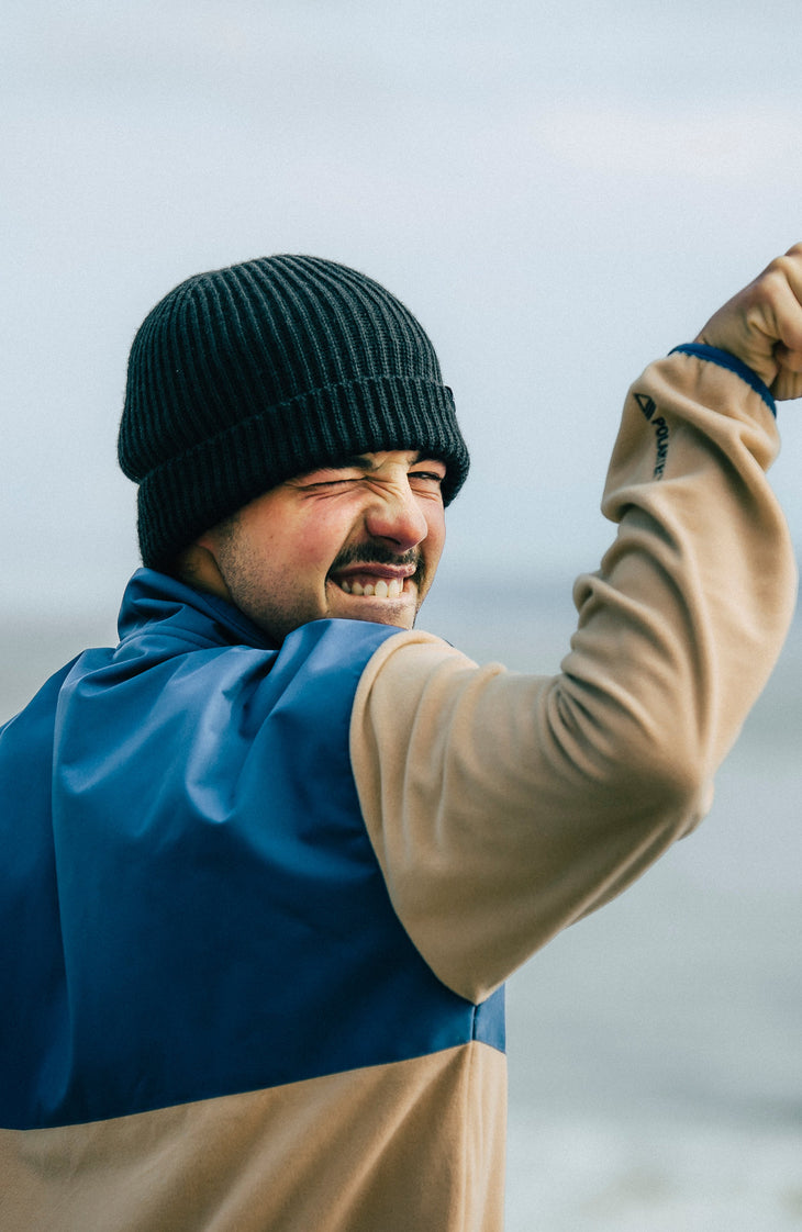 FWC'Play Polartec® Hyperfleece-Jacke mit Reißverschluss | Regal Blue Colour Block