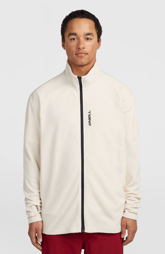 FWC'Cruz Jack's Polartec® Fleecejacke mit Reißverschluss | Linen White
