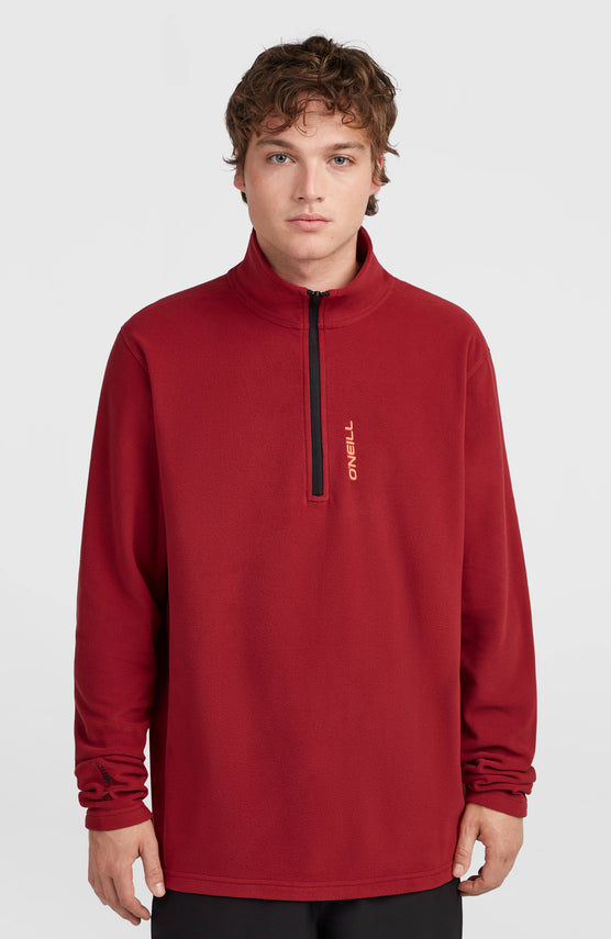 FWC'Cruz Jack's Polartec® Fleecepullover mit Halbreißverschluss | Tamarillo
