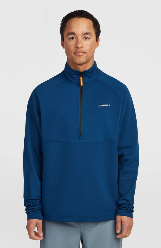 FWC'Cruz Fleecepullover mit Halbreißverschluss | Regal Blue
