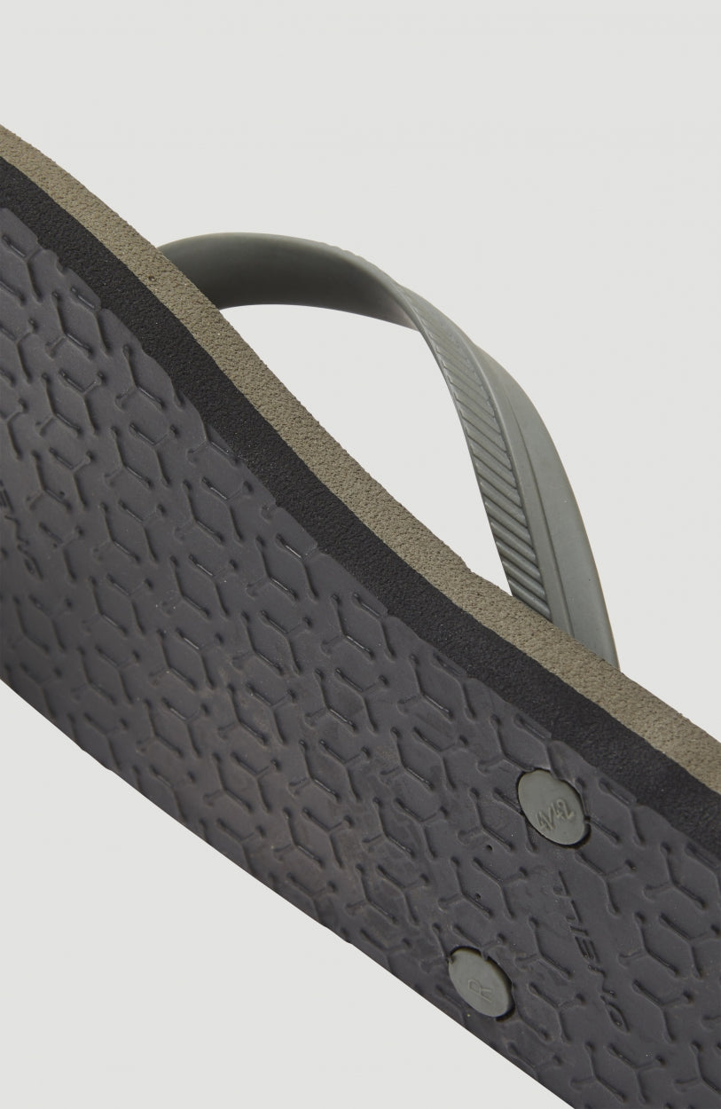 Profile Sandalen mit kleinem Logo | Military Green