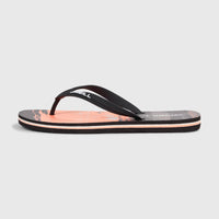 Profile Graphic Sandalen | Coral Melted Texture