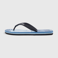 Profile Graphic Sandalen | Blue Melted Texture