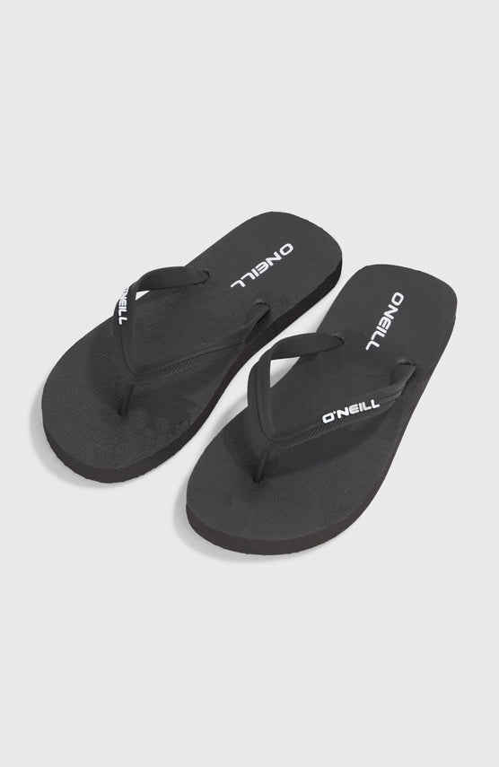 Profile Small Logo Sandalen | Black Out