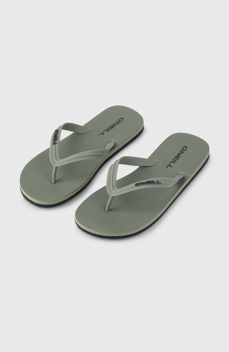 Profile Small Logo Sandalen | Military Green