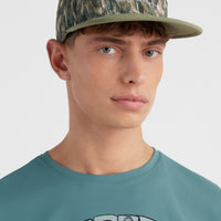 Reversible Cap | Deep Lichen Green Colour Block