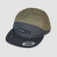 Jockey Cap | Deep Lichen Green Colour Block