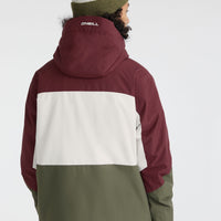 Carbonite Skijacke | Windsor Wine Colour Block