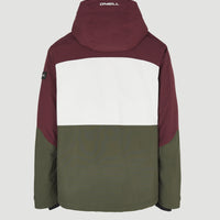 Carbonite Skijacke | Windsor Wine Colour Block