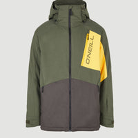 Jacksaw Jacke | Forest Night Colour Block