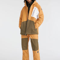 Jacksaw Jacke | Rich Caramel Colour block