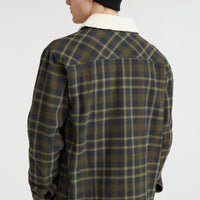 Jacke mit Fleecefutter | Blue Shirt Check