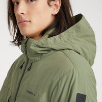 O'Neill TRVLR Series Trainingsjacke | Deep Lichen Green