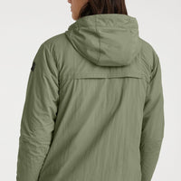 O'Neill TRVLR Series Trainingsjacke | Deep Lichen Green