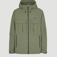 O'Neill TRVLR Series Trainingsjacke | Deep Lichen Green