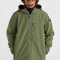 O'Neill TRVLR Series Softshell-Jacke | Deep Lichen Green