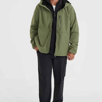 O'Neill TRVLR Series Softshell-Jacke | Deep Lichen Green