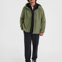 O'Neill TRVLR Series Softshell-Jacke | Deep Lichen Green
