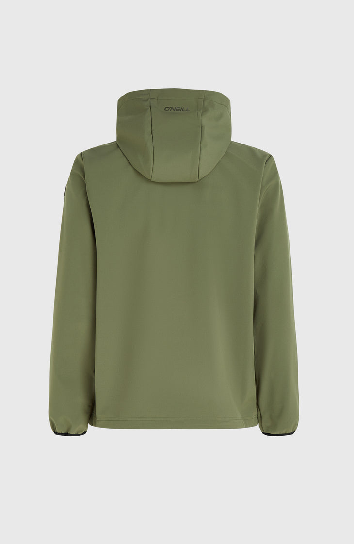 O'Neill TRVLR Series Softshell-Jacke | Deep Lichen Green
