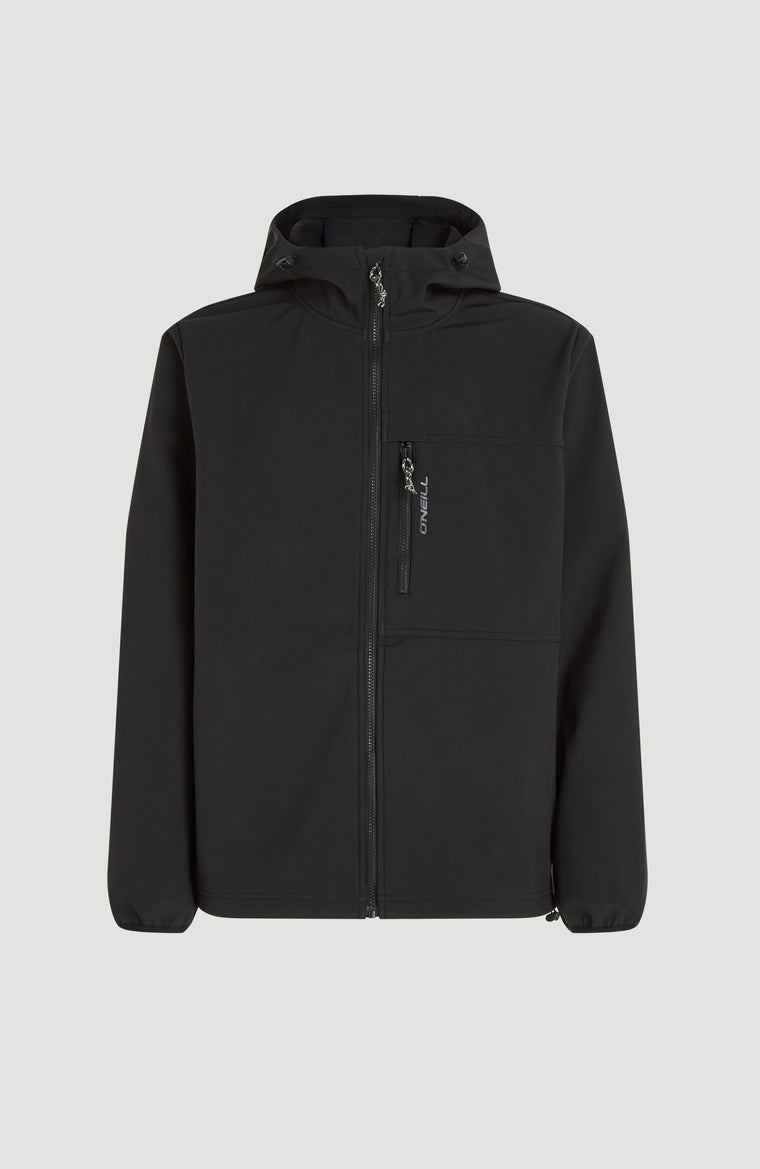 O'Neill TRVLR Series Softshell-Jacke | Black Out