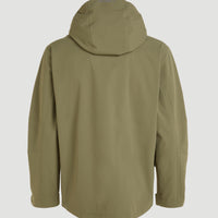 O'Neill TRVLR Series Regenjacke 10K/10K | Deep Lichen Green