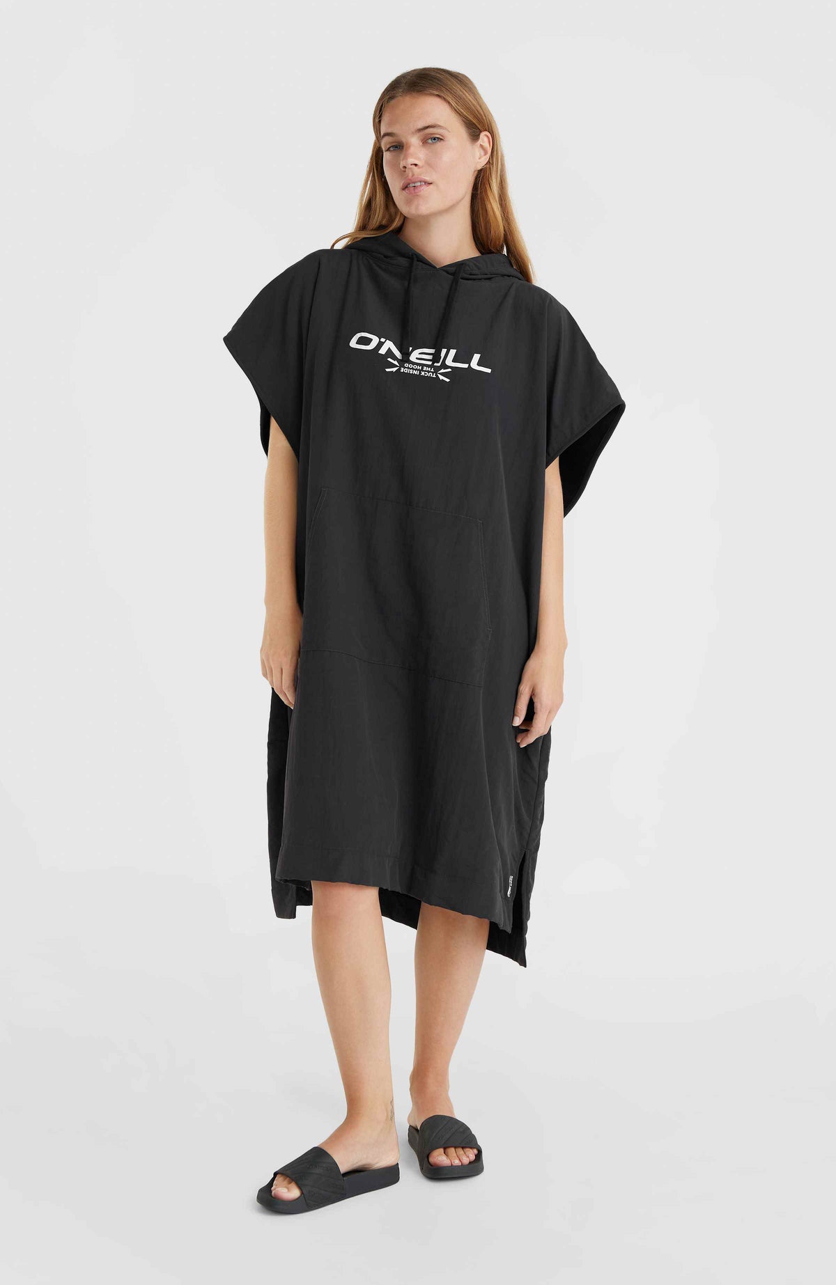 Wasserabweisender O'Neill TRVLR Series Poncho | Black Out