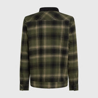 Jacke mit Fleecefutter | Green Check Small