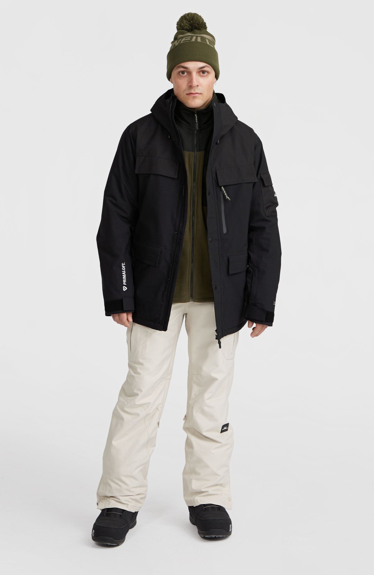 Utility Pro Hybrid-Skijacke | Black Out