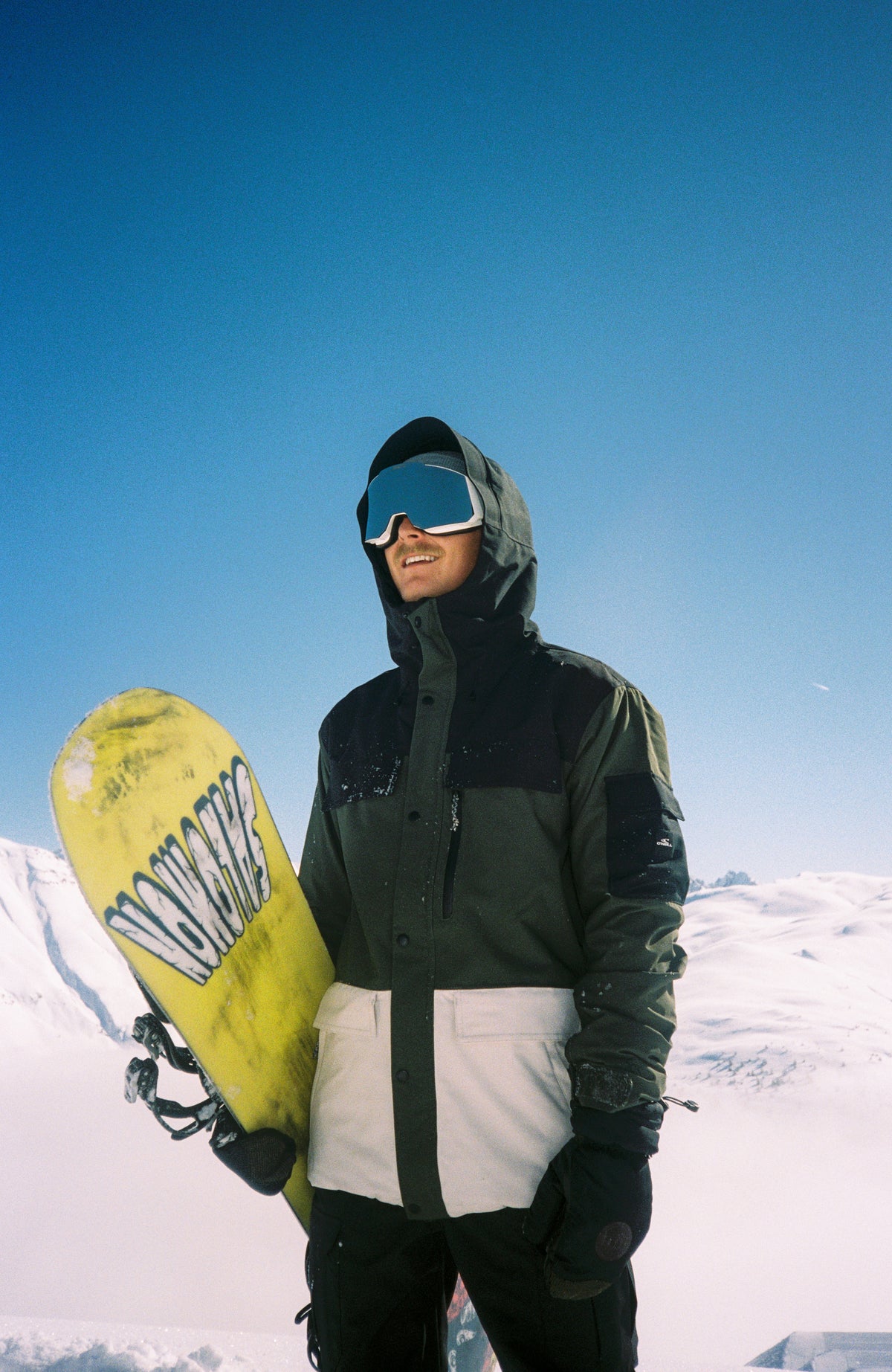 Utility Pro Hybrid-Skijacke | Forest Night Colour Block