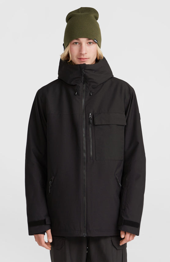 Utility Hybrid-Skijacke | Black Out
