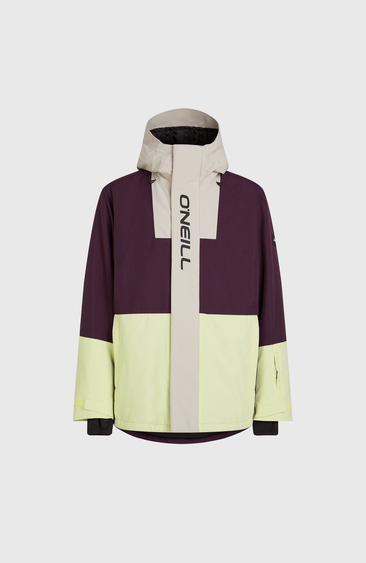 O'Riginals Hybrid-Skijacke | Aubergine Colour Block