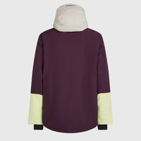 O'Riginals Hybrid-Skijacke | Aubergine Colour Block